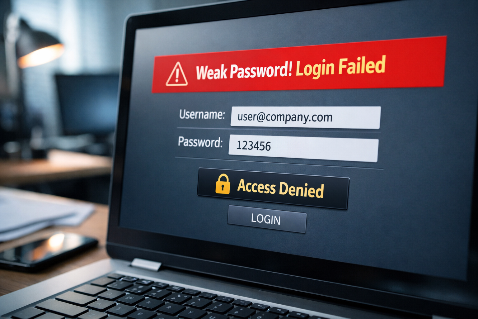 Zwakke wachtwoorden bij bedrijven: waarom 123456 nog altijd wordt gebruikt